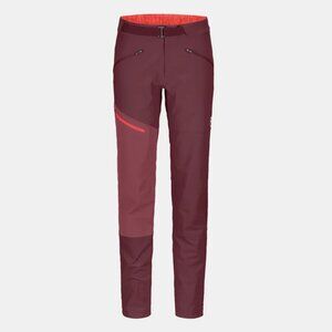 Ortovox Women's hiking Pants - Burgundy